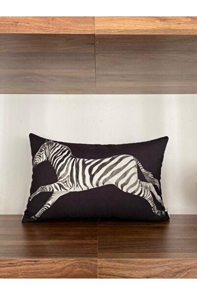 KIRLENTİM E712 Κάλυμμα μαξιλαριού με μοτίβο διπλής όψης και στις άκρες