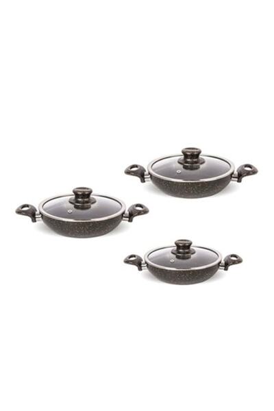 FMS Granıt Omlet Set Sıyah G5001syh