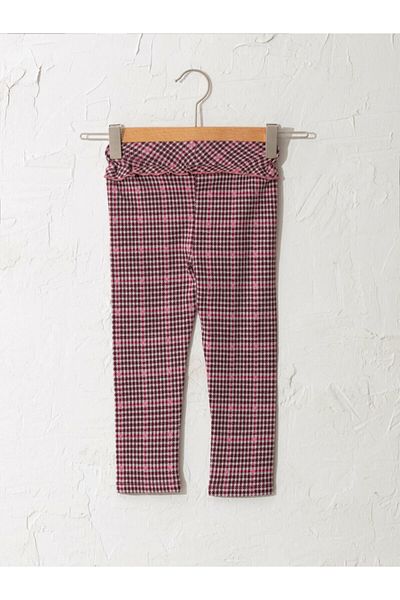 LC Waikiki Baby Girl Claret Red Tights