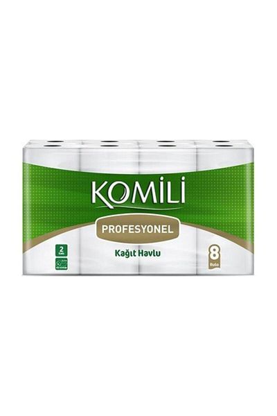 Komili Professional Paper Towel 2 Layers 8 Rolls