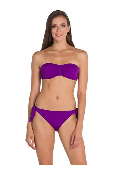 Dagi Lilafarbenes Monokini-Unterteil für Damen mit Schnürung