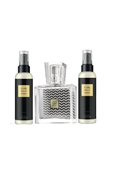 AVON Little Black Dress Edp 30 ml Kadın Parfüm + 2 Vücut Spreyi Set 8682174599960