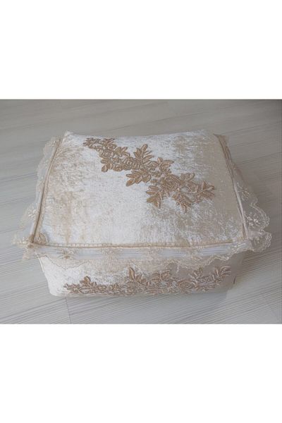 Lamazihome Bundle Engagement Bag Dowry Velvet Bag Cappicino 45 Cm Width