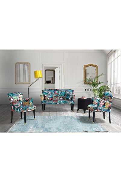 mavi koltuk takimi modelleri fiyatlari trendyol