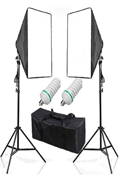 Deyatech Dyetatech 50x70 Softbox Tiktok Ve Youtube Video Çekim Işığı 20 Watt Led Lamba