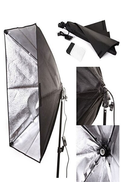 Deyatech Dyetatech 50x70 Softbox Tiktok Ve Youtube Video Çekim Işığı 20 Watt Led Lamba