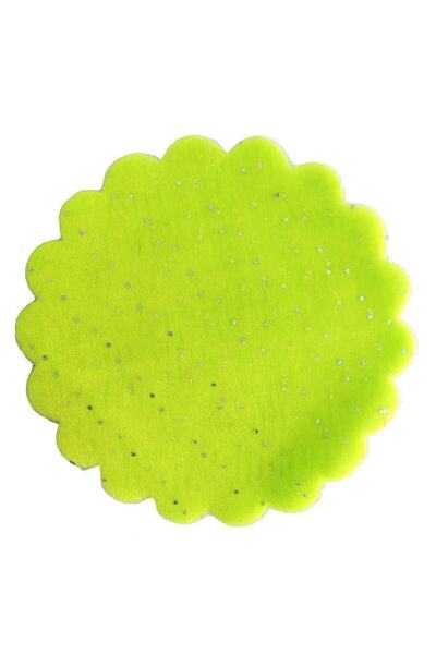 Acar Süs Organza Stone Tulle Verde Apa 22 Cm 100 Bucati