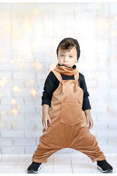 tunay moda Salopet المخملية