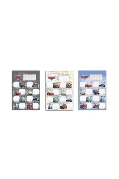 Faber Castell Sharp Cars School Label with Lesson Program