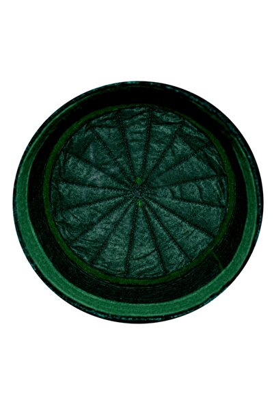 şahinbak Na'l-i Şerifli Yeşil Takke,yeşil Fes,yeşil Takke,kalıplı Takke,sarıklık Takke T063