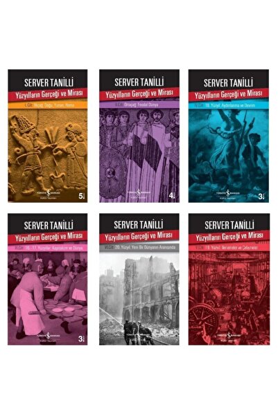 TÜRKİYE İŞ BANKASI KÜLTÜR YAYINLARI Server Tanilli Yüzyılların Gerçeği Ve Mirası Seti 6 Kitap