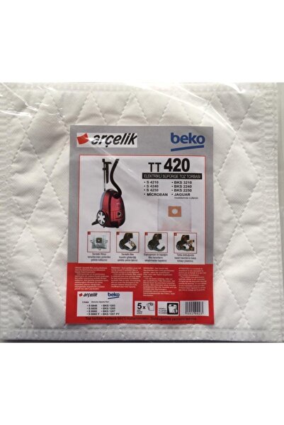 Arçelik Beko Tt420 - 10 τεμάχια ηλεκτρική συνθετική ηλεκτρική σκούπα σακούλες...