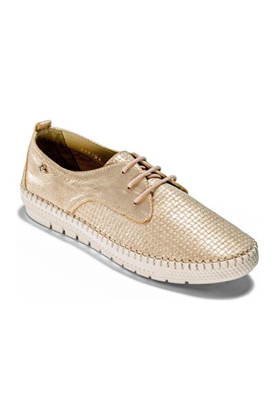 Venüs 360704y Hakiki Deri Altın Saraçlı Yeni Sezon Ayakkabı