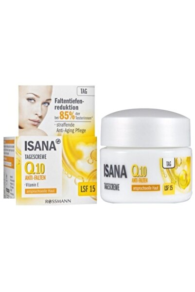 ISANA Q10 Gündüz Kremi Kırışıklık Önleyici-spf15 50 ml -
