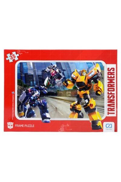 CA Games Transformers 35 Parça Frame Puzzle (Karışık desen gönderilecektir.)