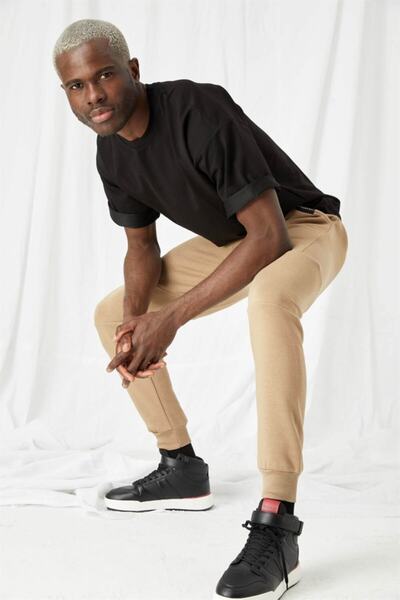 gothamvibes Μπεζ ανδρικό φούτερ