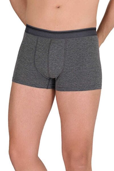 Berrak Men's Lycra Boxer Shorts Anthracite