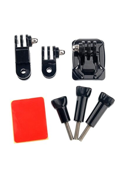 Knmaster Tüm Aksiyon Kameralara Uyumlu Pivot Takımı + Oval Yüzey + Hızlı Tak Çıkar