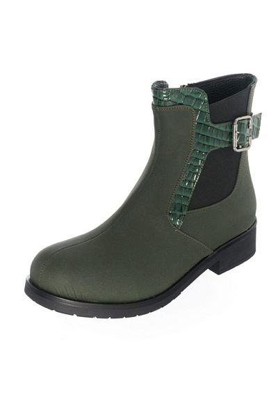 İriadam K098 Khaki Oiled Nubuck Large Size Women's Boots