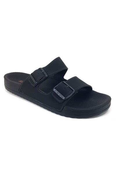 Ceyo Bahama-10 Comfort Men's Slippers-Black