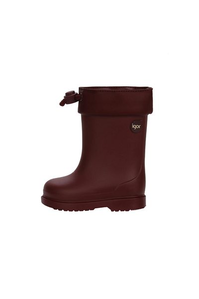 IGOR W10100 Chufo Cuello Kids Claret Red Rain Boots