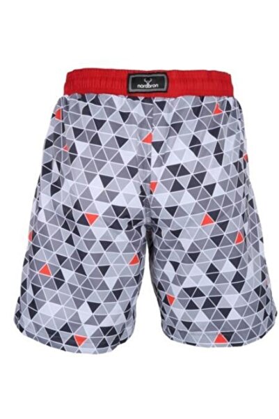Nordbron Ανδρικό σορτς μαγιό White Pixels