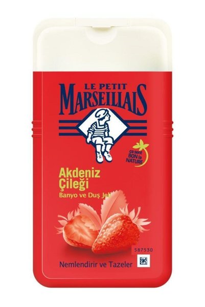 Le Petit Marseillais 2 Pieces Mediterranean Strawberry Shower Gel 250 ml