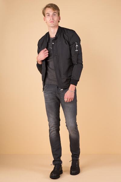 Bad Bear Dapple Knit Men's Anthracite Knitwear