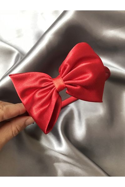 Yeşim Aksesuar Red Bow Maternity Crown, Small Bow Maternity Crown