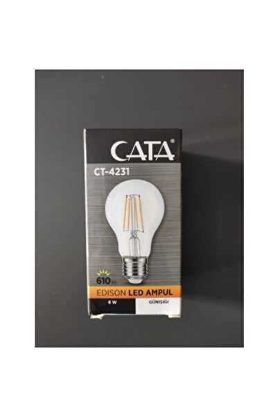 Cata 2 Adet Ct-4231 6w Flament Led Ampul