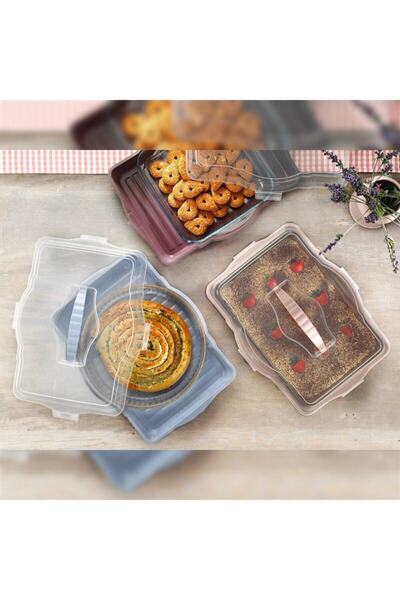 Bursev 1104 03 Trio Cake/Burglass Carrying Container