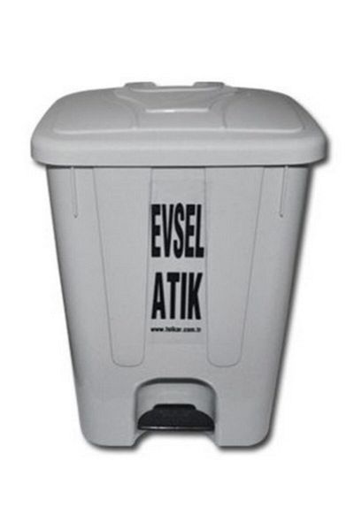 Şenyayla Plastik Κάδος οικιακών απορριμμάτων 65 Lt με πεντάλ - Χωρίς εσωτερικό κάδο