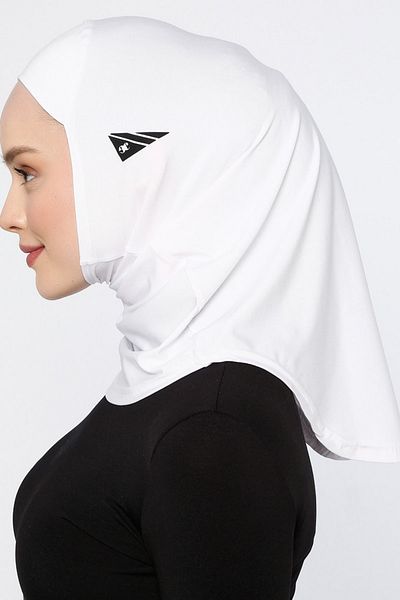 Ecardin Sports Bonnet - White -