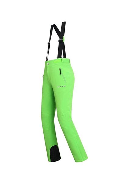 2AS Schimbați pantaloni de schi pentru copii verzi