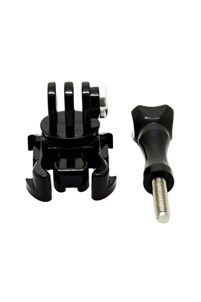 Knmaster Tüm Aksiyon Kameralara Uyumlu 360° Hızlı Tak Çıkar Ve Vida