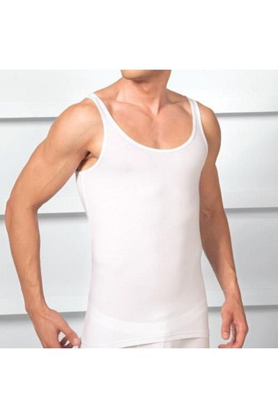 GOLDENBAY Tricou clasic modal cu bretele subțiri pentru bărbați (2040)