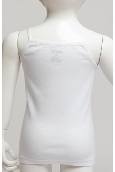 Ödül Girl's Classic White Tank Top 3001