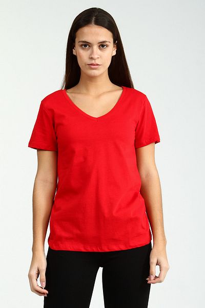 Collezione Green Red Women's Sports T-shirt - Regular Fit, Short Sleeve