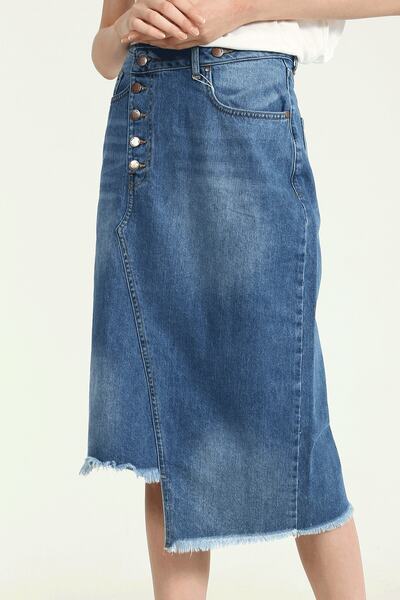 Collezione Dark Blue Women's Sports Skirt - Regular Cut