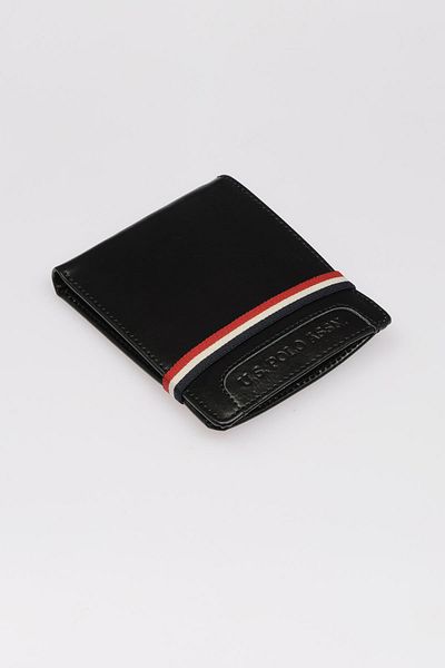 U.S. Polo Assn. Plcz7613 Черен мъжки картодържател