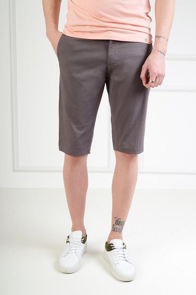 Luppo Club Ανδρικό σορτς Bermuda Slim Fit Smoked
