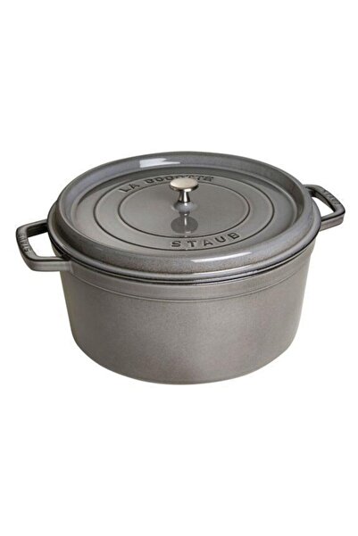 STAUB 405098620 لا كوكوت 30 سم وعاء صب رمادي