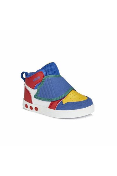 Vicco Boy's Blue Ufo 20ka.100 Luminous Sports Shoes