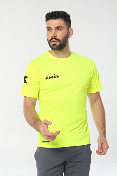Diadora Nacce Men's F.yellow T-shirt - 16tsr05