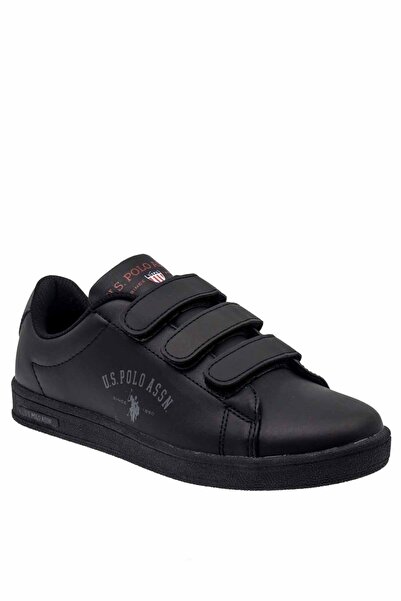 U.S POLO SINGER 9PR Black Women's Sneaker Shoes 100418137