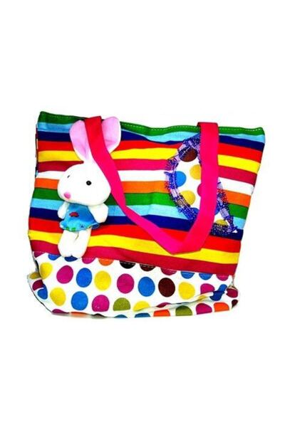 TAYFUN حقيبة شاطئ نسائية كبيرة منقوشة