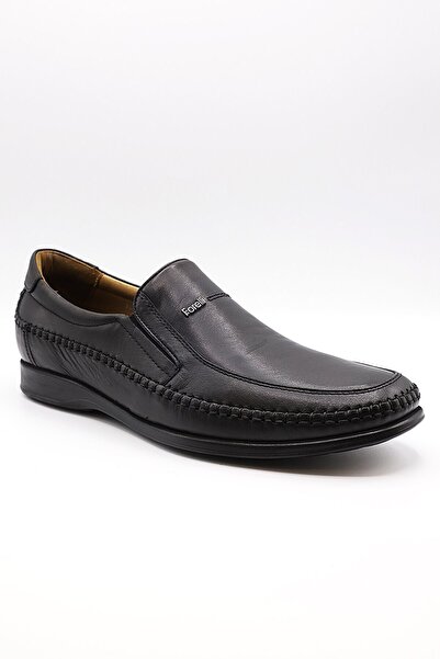 Forelli 10601-h Μαύρα Ανδρικά Παπούτσια Loafer