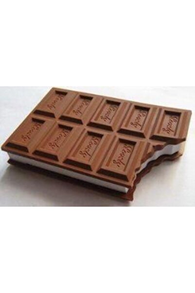 FırsatYeri Not Defteri Notluk Çikolata Şeklinde Eğlenceli Notluk Defter