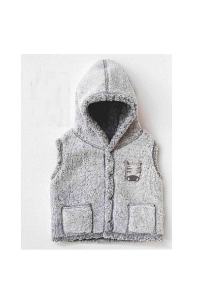 andywawa Baby Boy Winter Sheepskin Vest