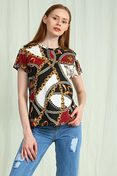 Collezione Γυναικείο εφαρμοστό Κίτρινο Μαύρο Αθλητικό Μπλουζάκι - Κοντό μανίκι